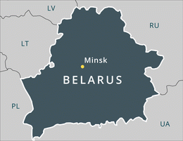 map Belarus