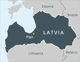 map Latvia