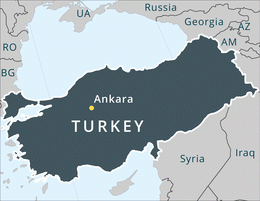 map Turkey