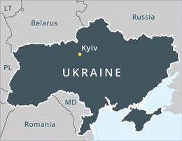 map Ukraine